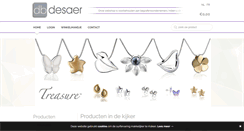 Desktop Screenshot of desaer.be